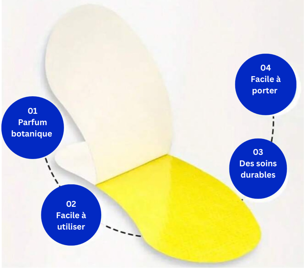 Patch Désodorisant pour Chaussures KickFresh ™