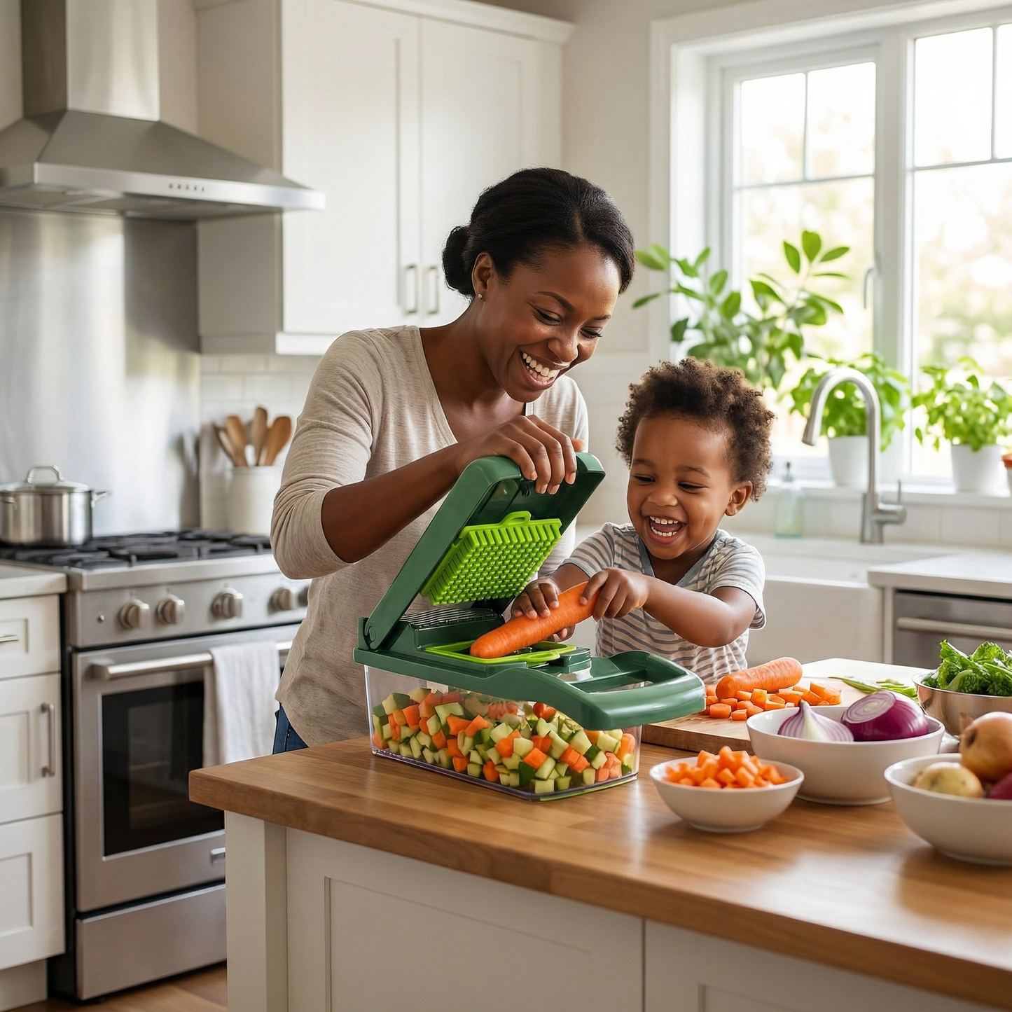 VEGGIE SLICER - Divisez votre temps de cuisine par 3