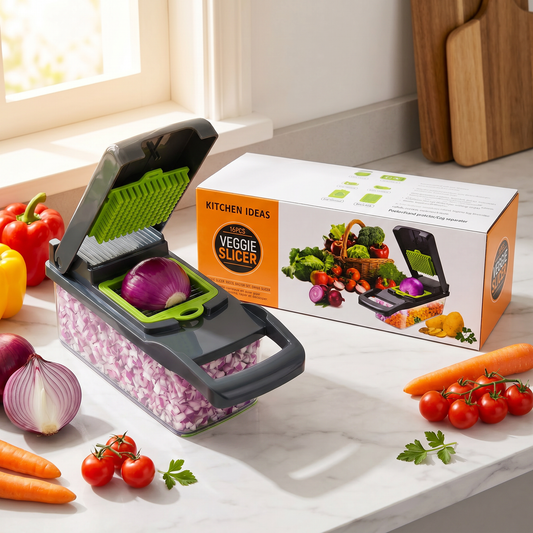 VEGGIE SLICER - Divisez votre temps de cuisine par 3