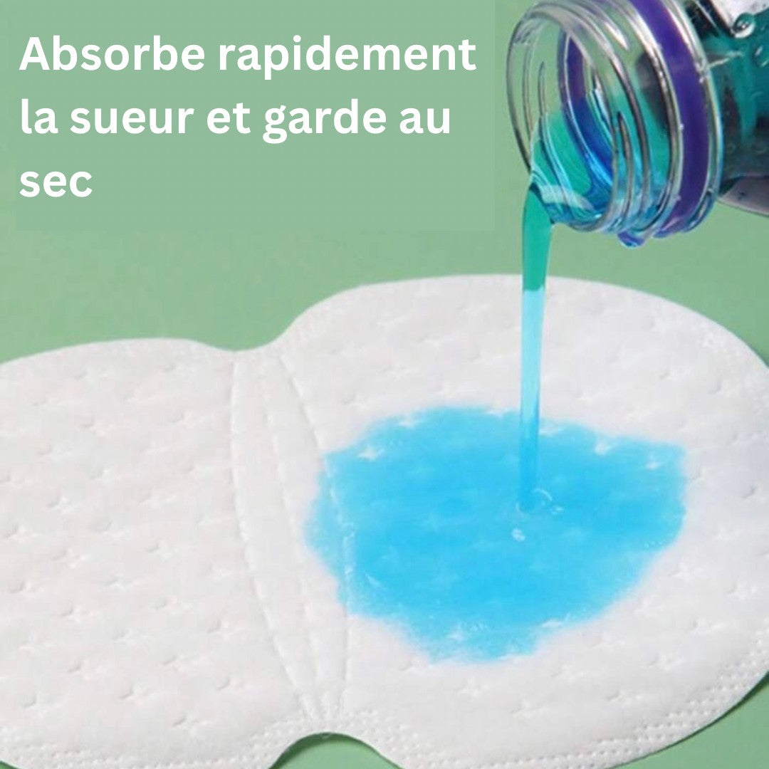 Eco-fresh™ – Coussinets jetables absorbants anti-transpiration - 10 pièces