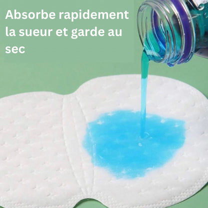Eco-fresh Jetables Absorbants Anti-Transpiration - 10 Pièces